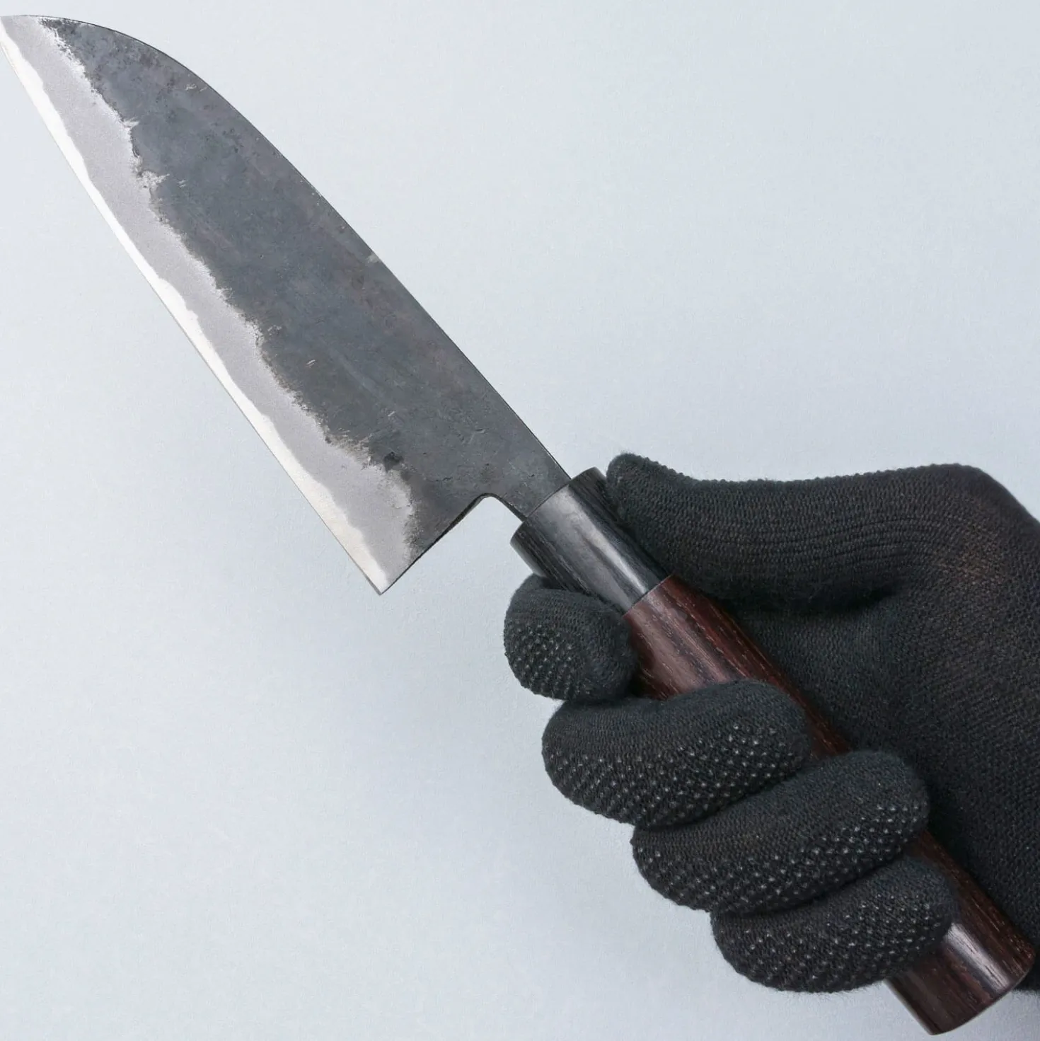 Tsunehisa Tosa Shirogami Kurouchi Santoku 16.5 cm