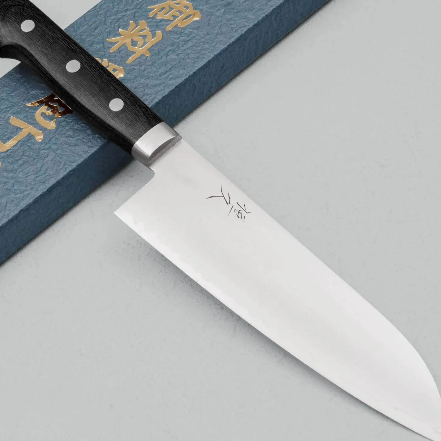 Tsunehisa VG-1 Migaki Yo Black Santoku 17 cm