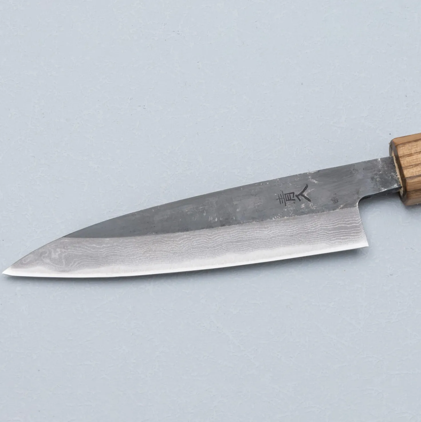 Tsutomu Kajiwara Damascus Bocote Petty 12 cm