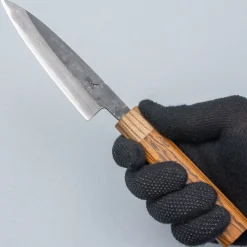 Tsutomu Kajiwara Damascus Bocote Petty 12 cm