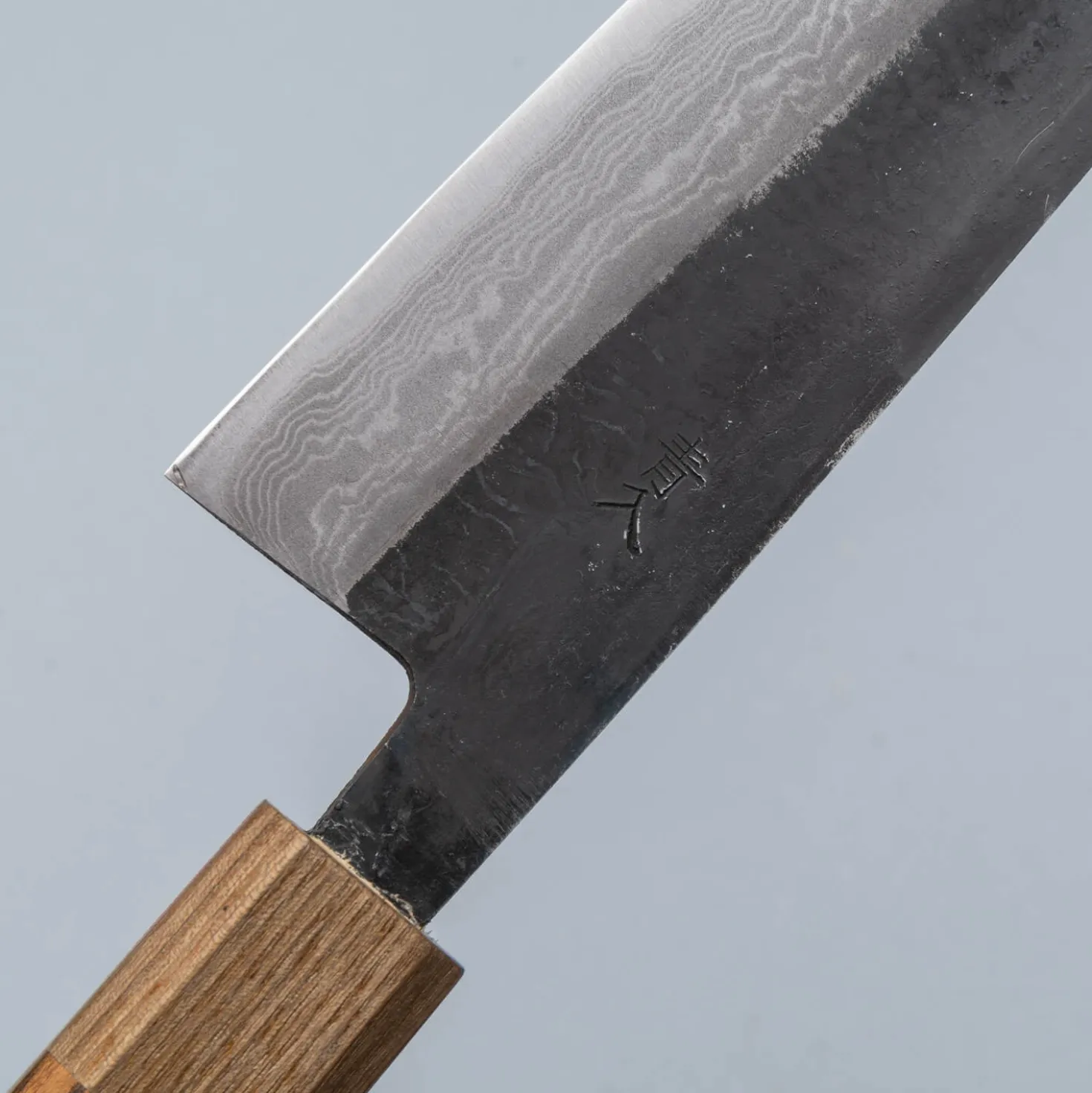 Tsutomu Kajiwara Damascus Bocote Bunka 18 cm