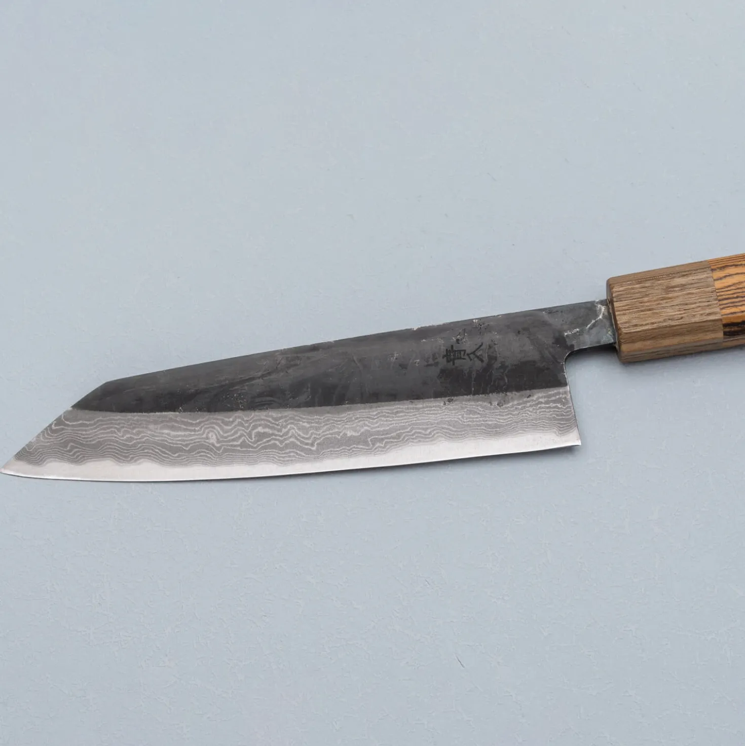 Tsutomu Kajiwara Damascus Bocote Bunka 16.5 cm