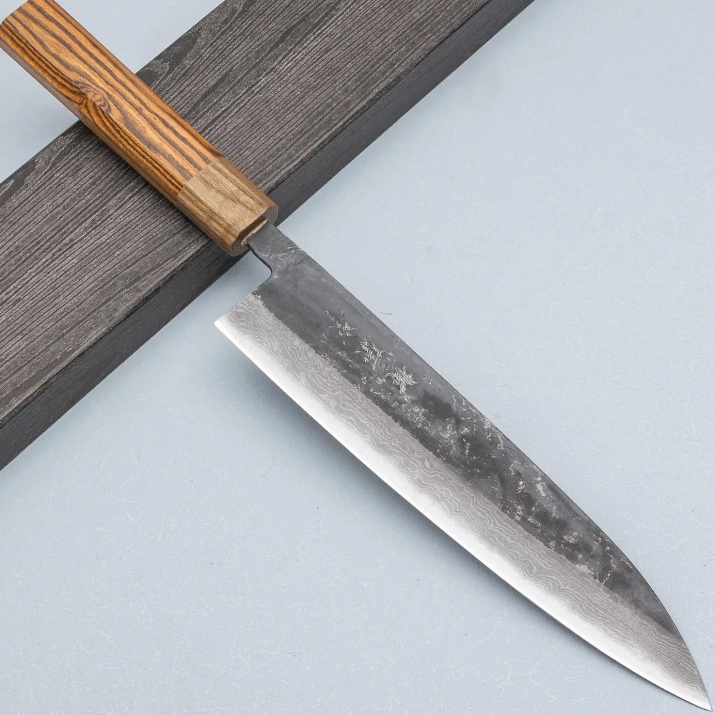 Tsutomu Kajiwara Damascus Gyuto 21 cm