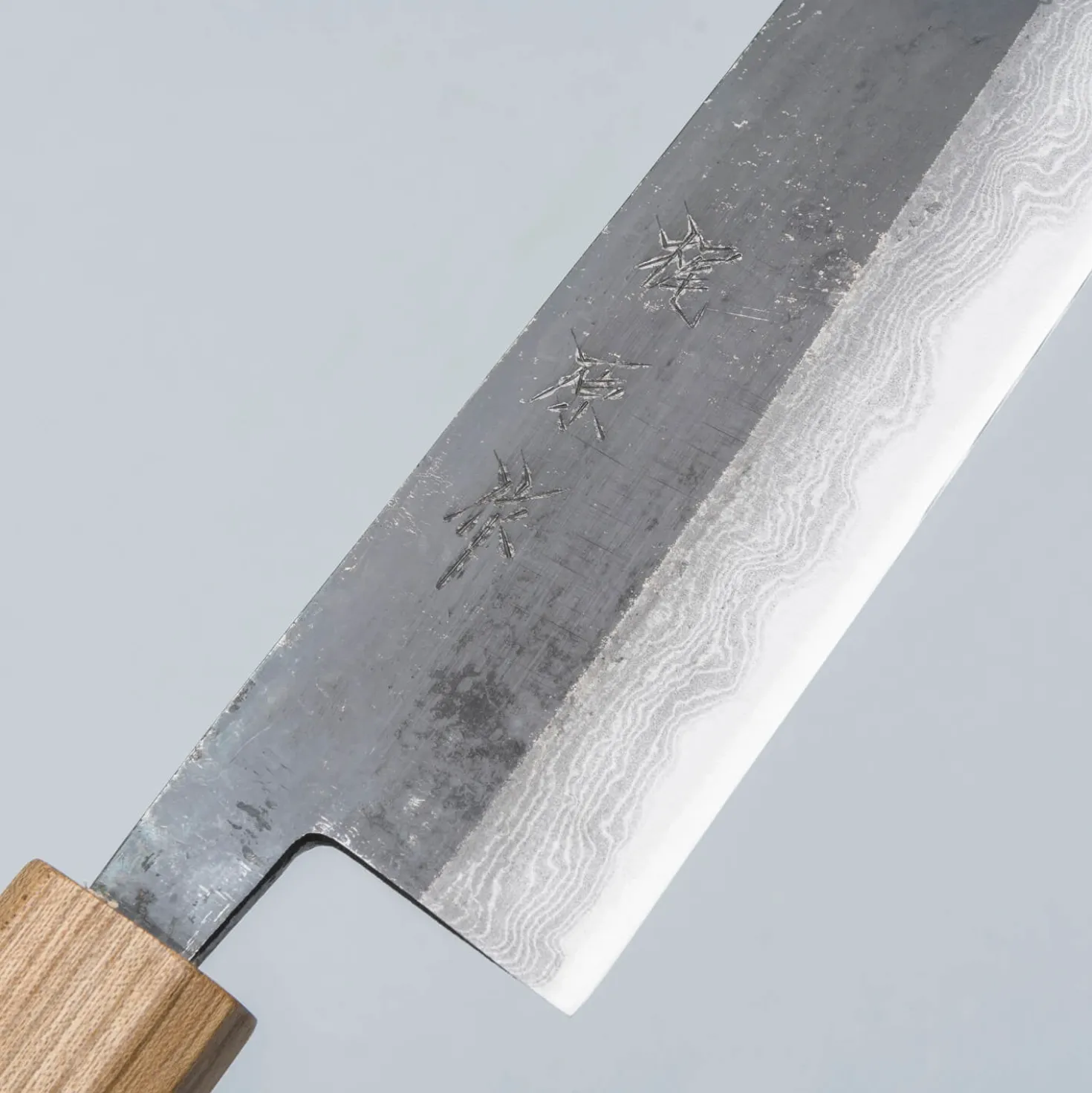 Tsutomu Kajiwara Damascus Kiritsuke 24 cm