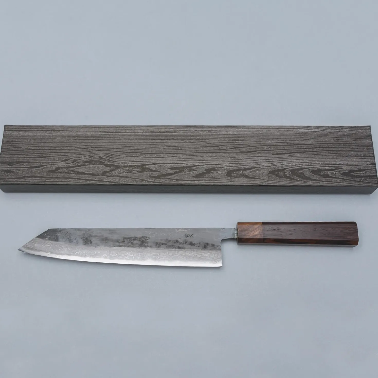 Tsutomu Kajiwara Damascus Kiritsuke 24 cm