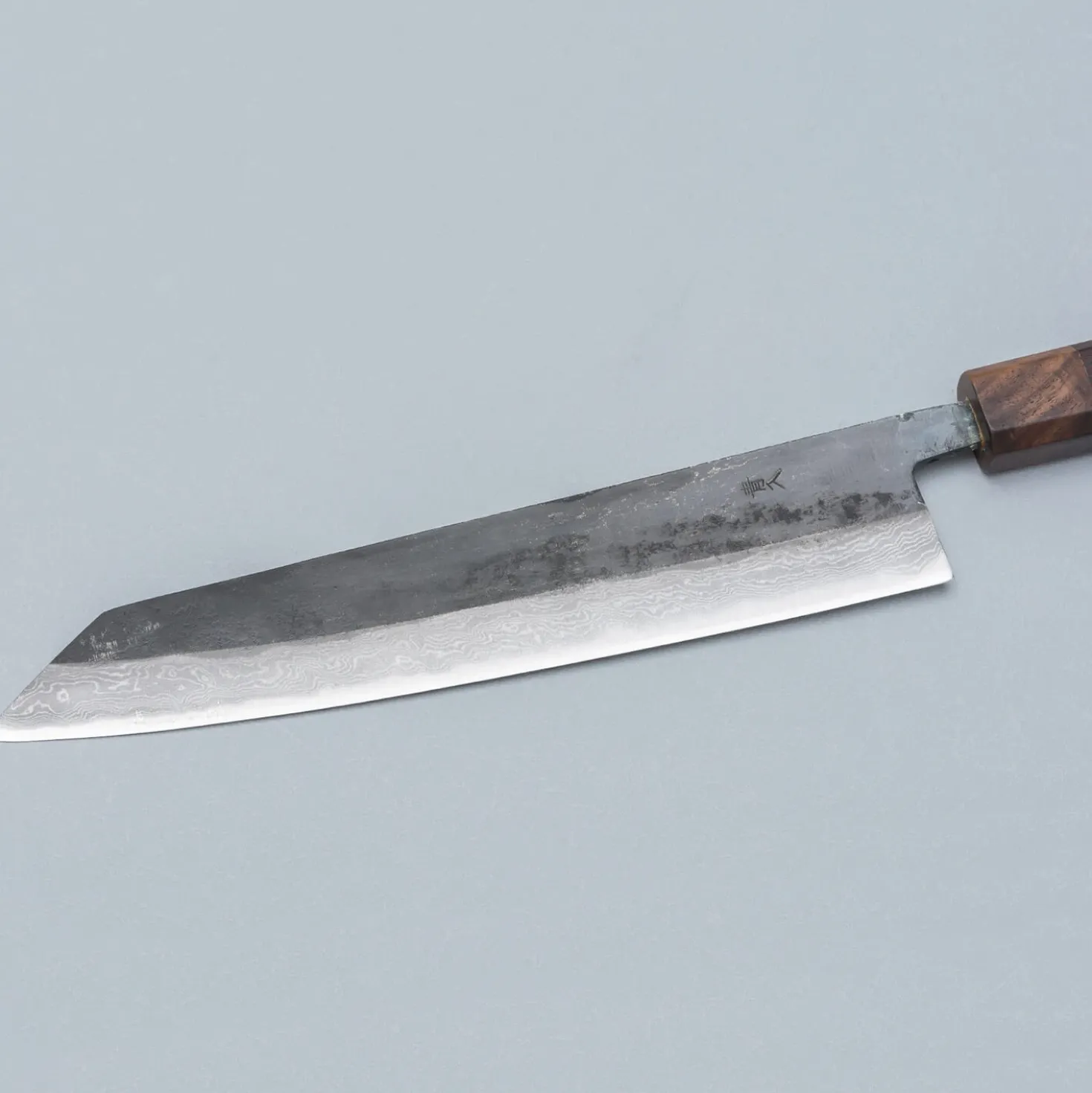 Tsutomu Kajiwara Damascus Kiritsuke 24 cm