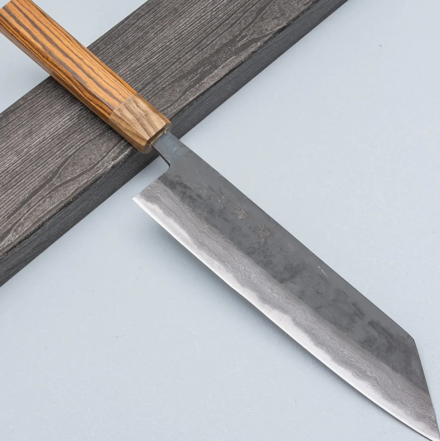 Tsutomu Kajiwara Damascus Kiritsuke 21 cm