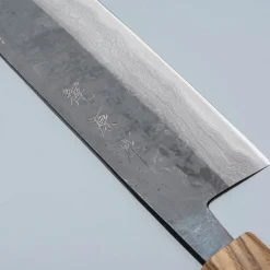 Tsutomu Kajiwara Damascus Kiritsuke 21 cm