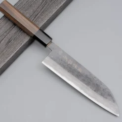 Tsutomu Kajiwara Damascus Santoku 18 cm