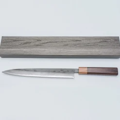 Tsutomu Kajiwara Damascus Sujihiki 27 cm