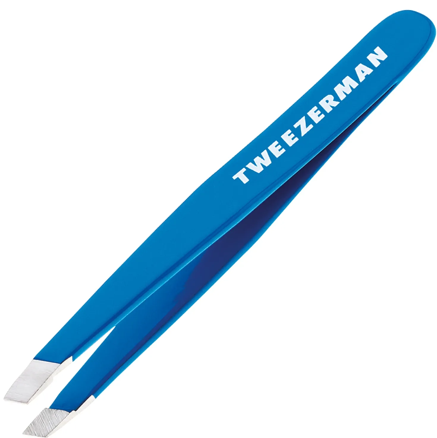 Tweezerman Mini Slant Pincet Blauw
