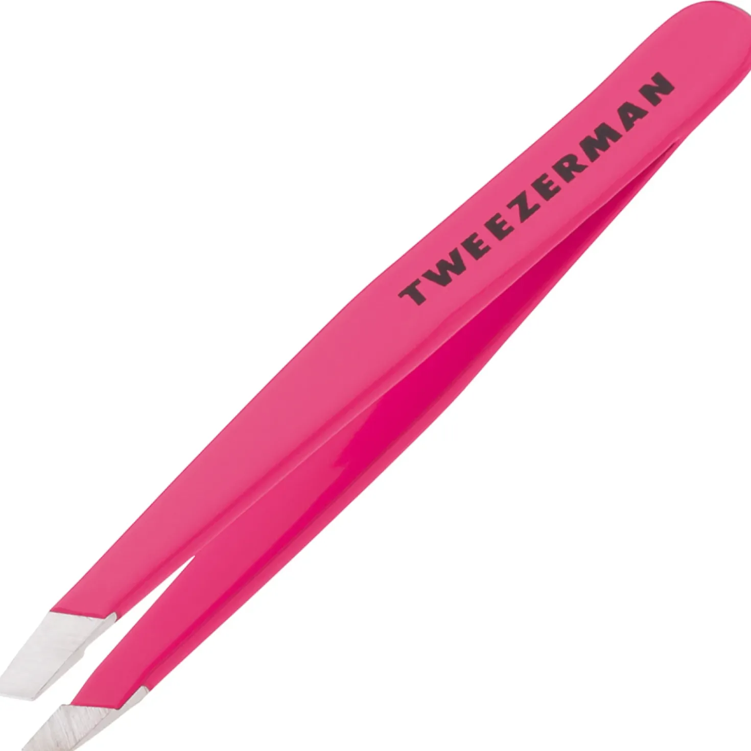 Tweezerman Mini Slant Pincet Roze