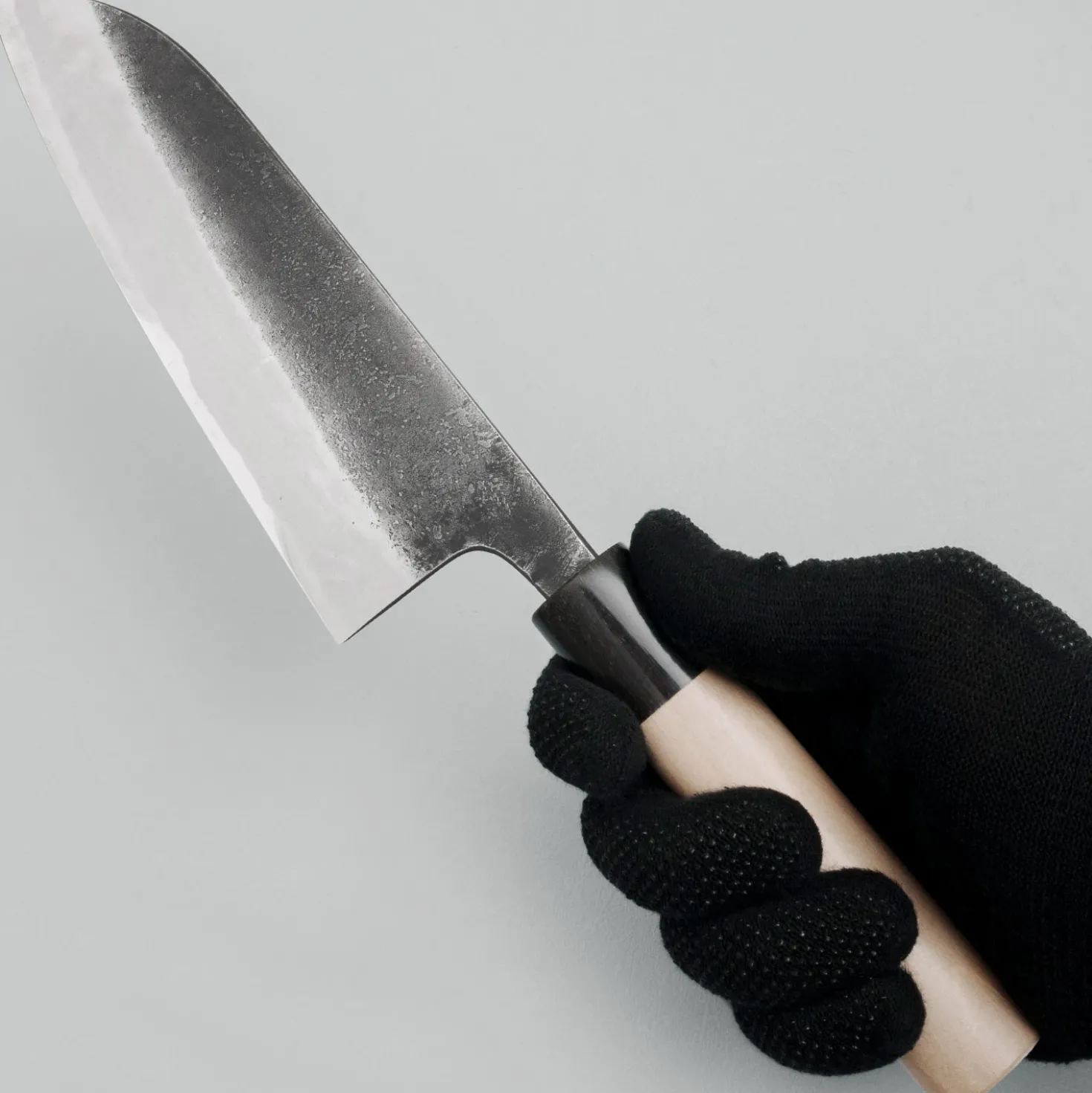 Wakui Machi Kurouchi V2 Santoku 16.5 cm