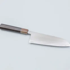 Wakui Shirogami #2 Ebony Santoku 16.5 cm