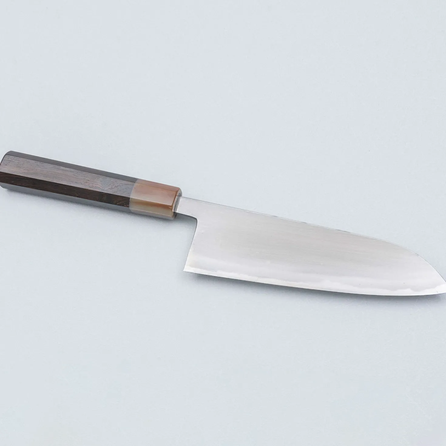 Wakui Shirogami #2 Ebony Santoku 16.5 cm