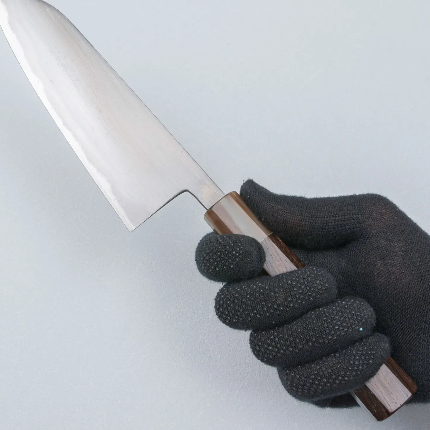 Wakui Shirogami #2 Ebony Santoku 16.5 cm