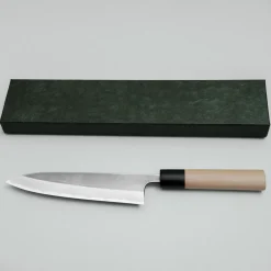 Wakui Shirogami #2 Kurouchi Gyuto 18 cm