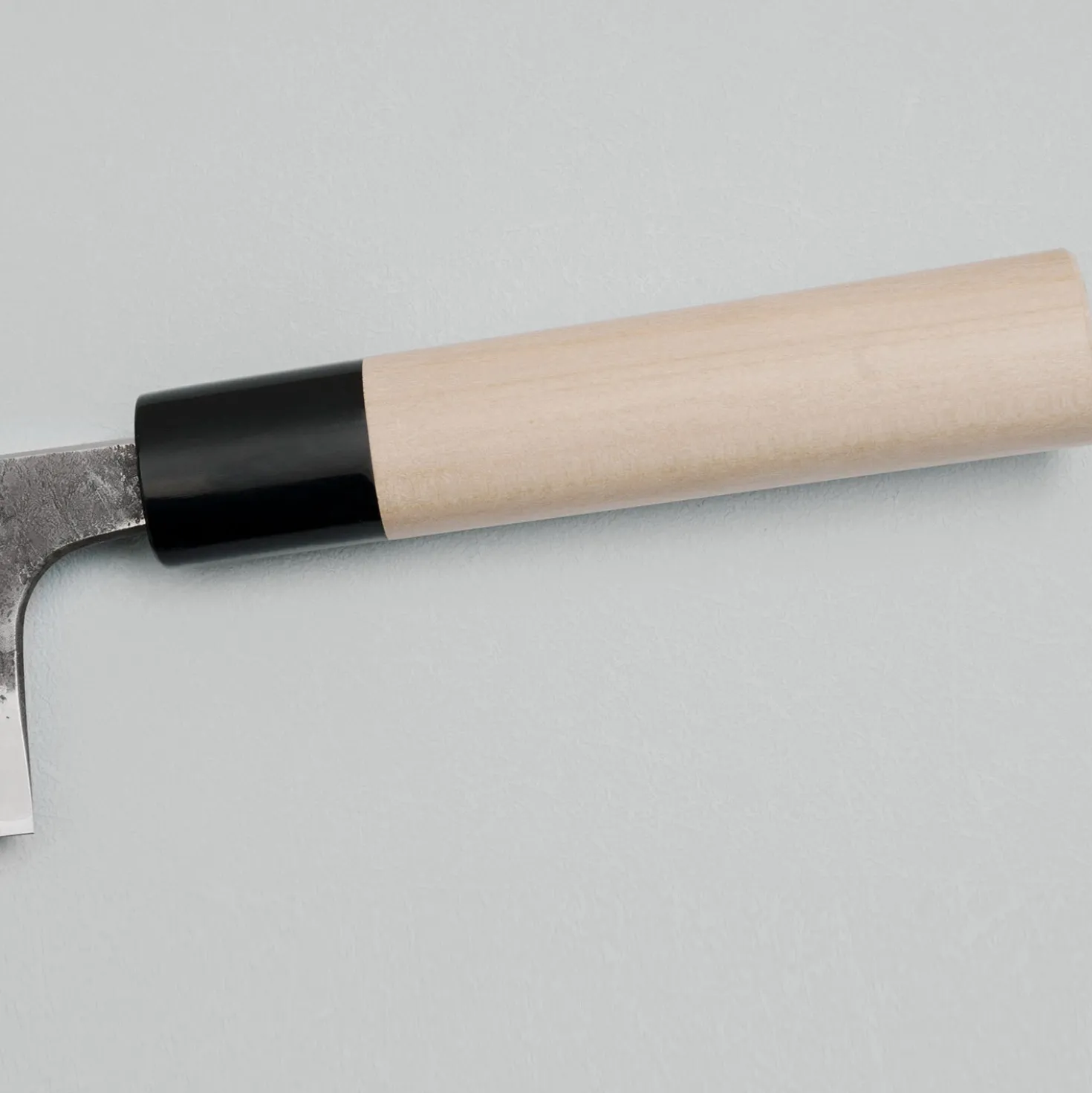 Wakui Shirogami #2 Tsuchime Kurouchi Santoku 16.5 cm