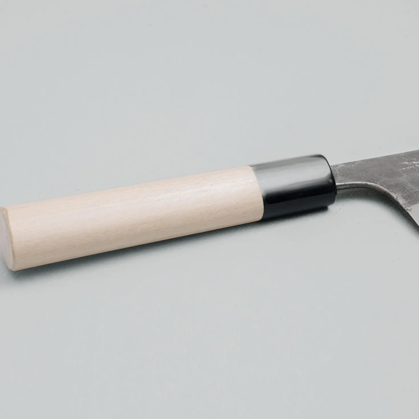 Wakui Shirogami #2 Tsuchime Kurouchi Santoku 16.5 cm