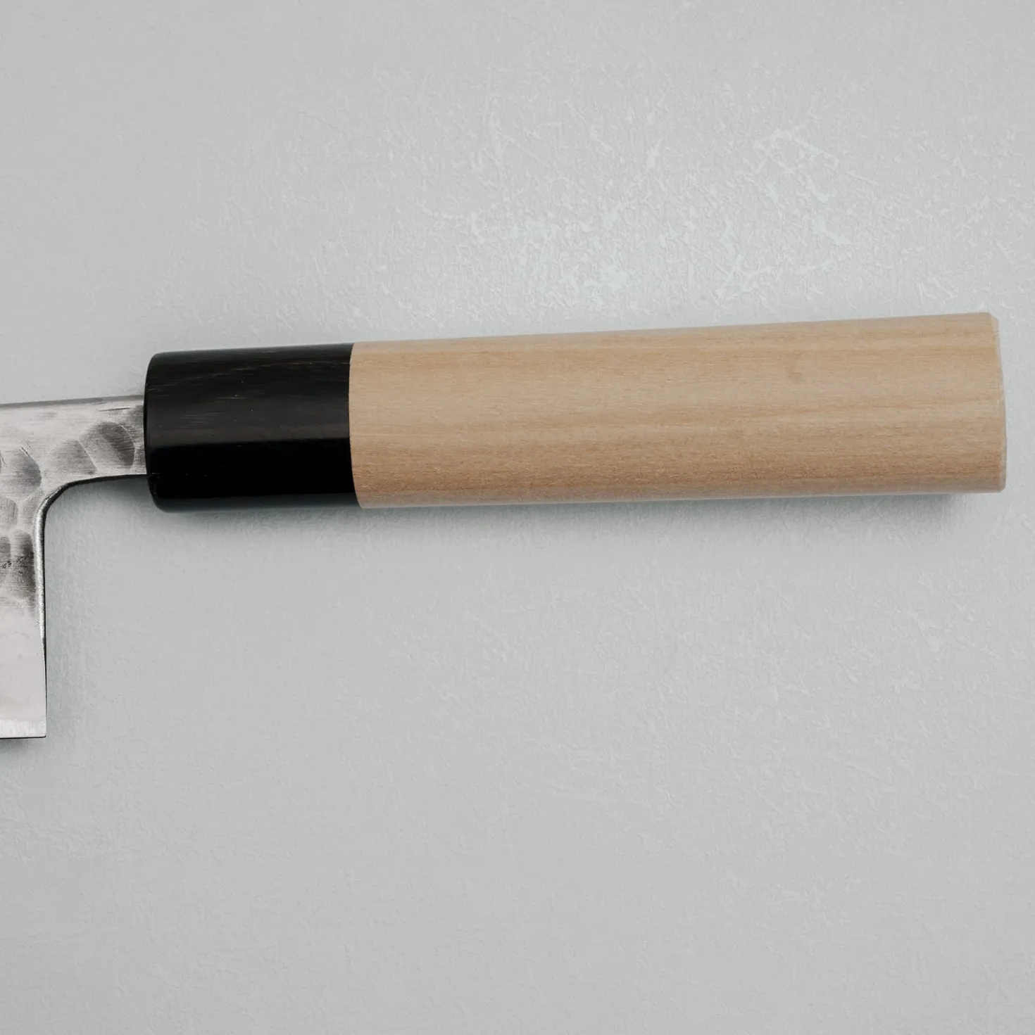 Wakui Shirogami #2 Tsuchime Migaki Santoku 16.5 cm