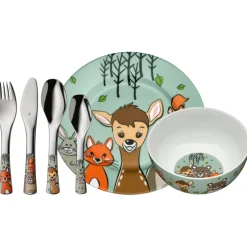 WMF Kinderbestek Forest Friends 6-delig