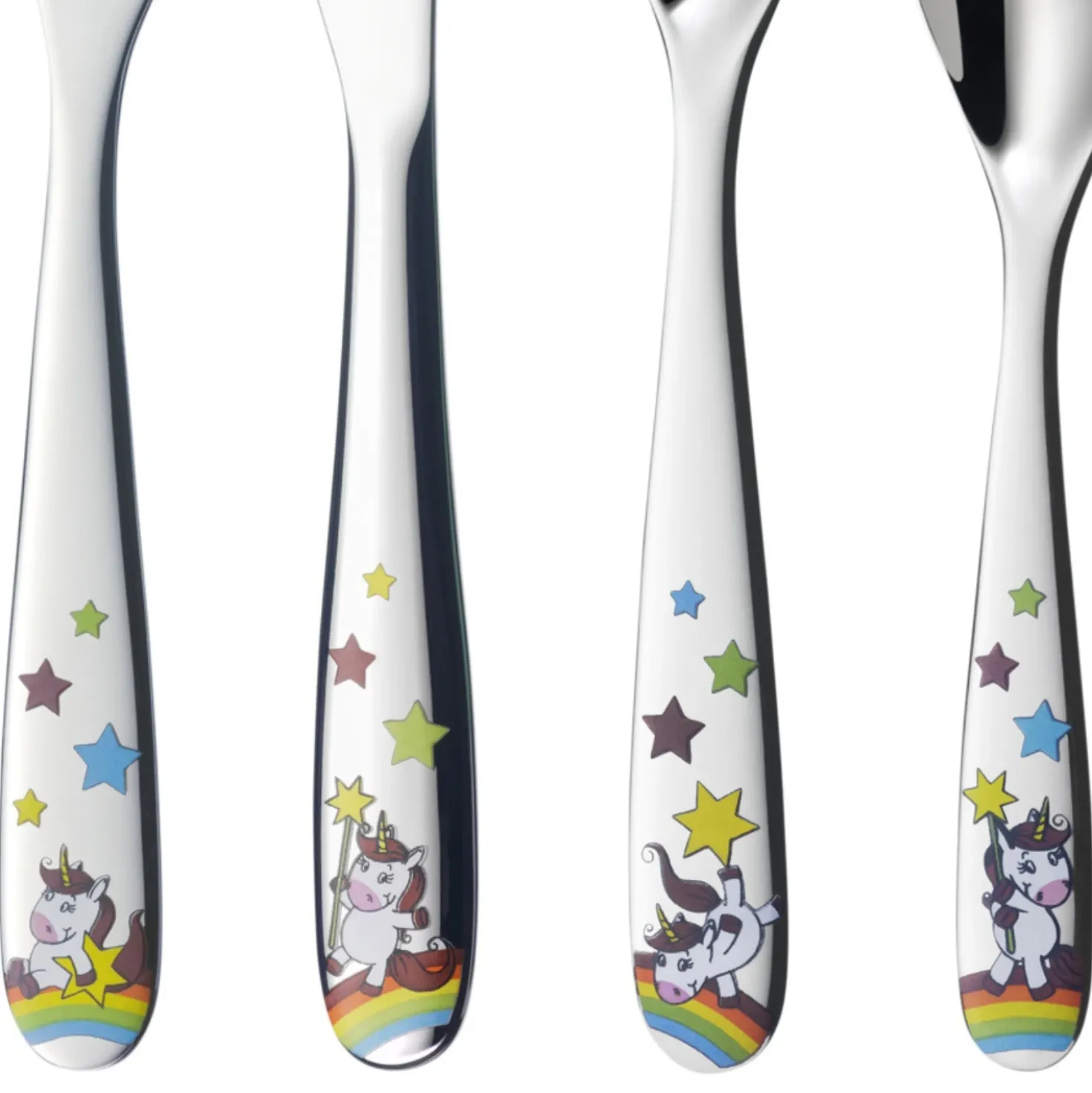 WMF Kinderbestek Unicorn 4-delig