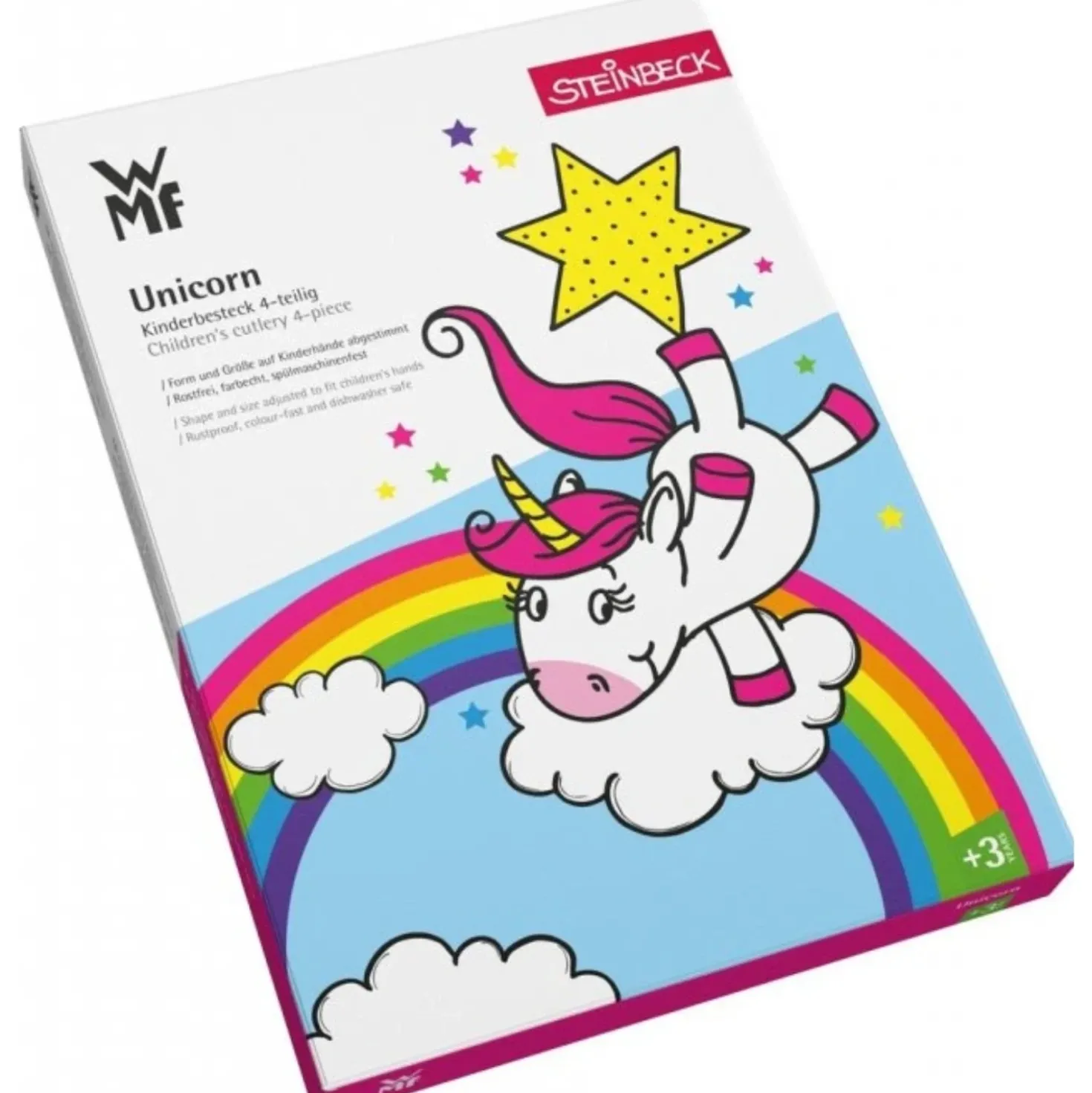 WMF Kinderbestek Unicorn 4-delig