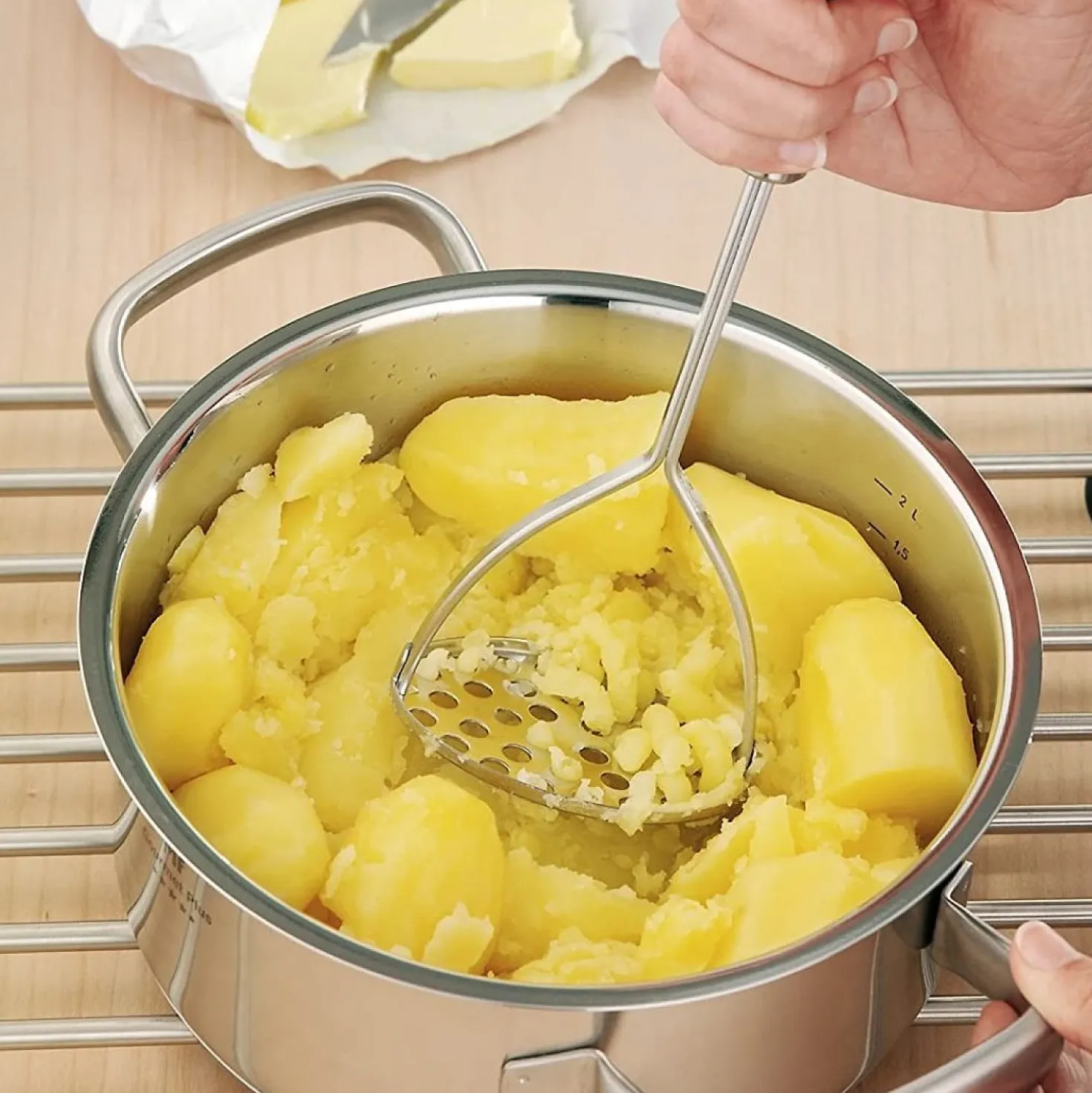 WMF Profi Plus Spiraal Aardappelstamper