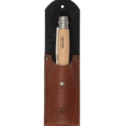 Wunschleder Leren Riemetui Cognac