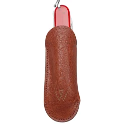 Wunschleder Leren Zakmesetui Cognac
