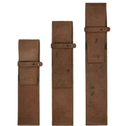 Wunschleder Mesbeschermer Paardenleer Cognac Met Kevlar 25 cm