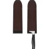 Wunschleder Mesbeschermer Rundleer Bruin Met Kevlar 25 cm