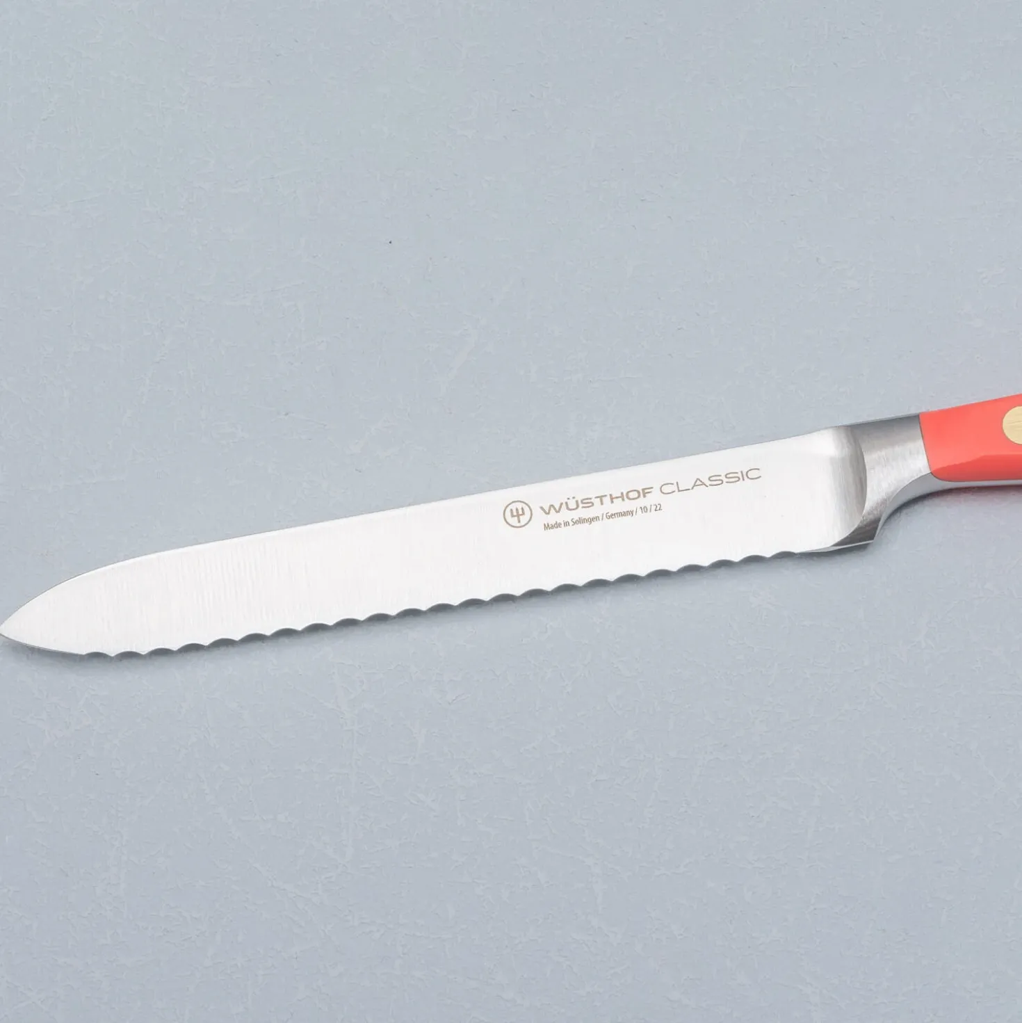 Wusthof Classic Colour Coral Peach Tomatenmes 14 cm