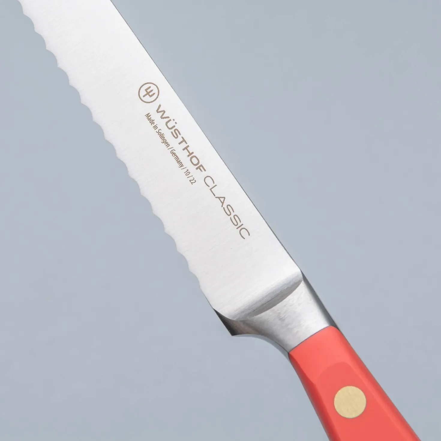 Wusthof Classic Colour Coral Peach Tomatenmes 14 cm