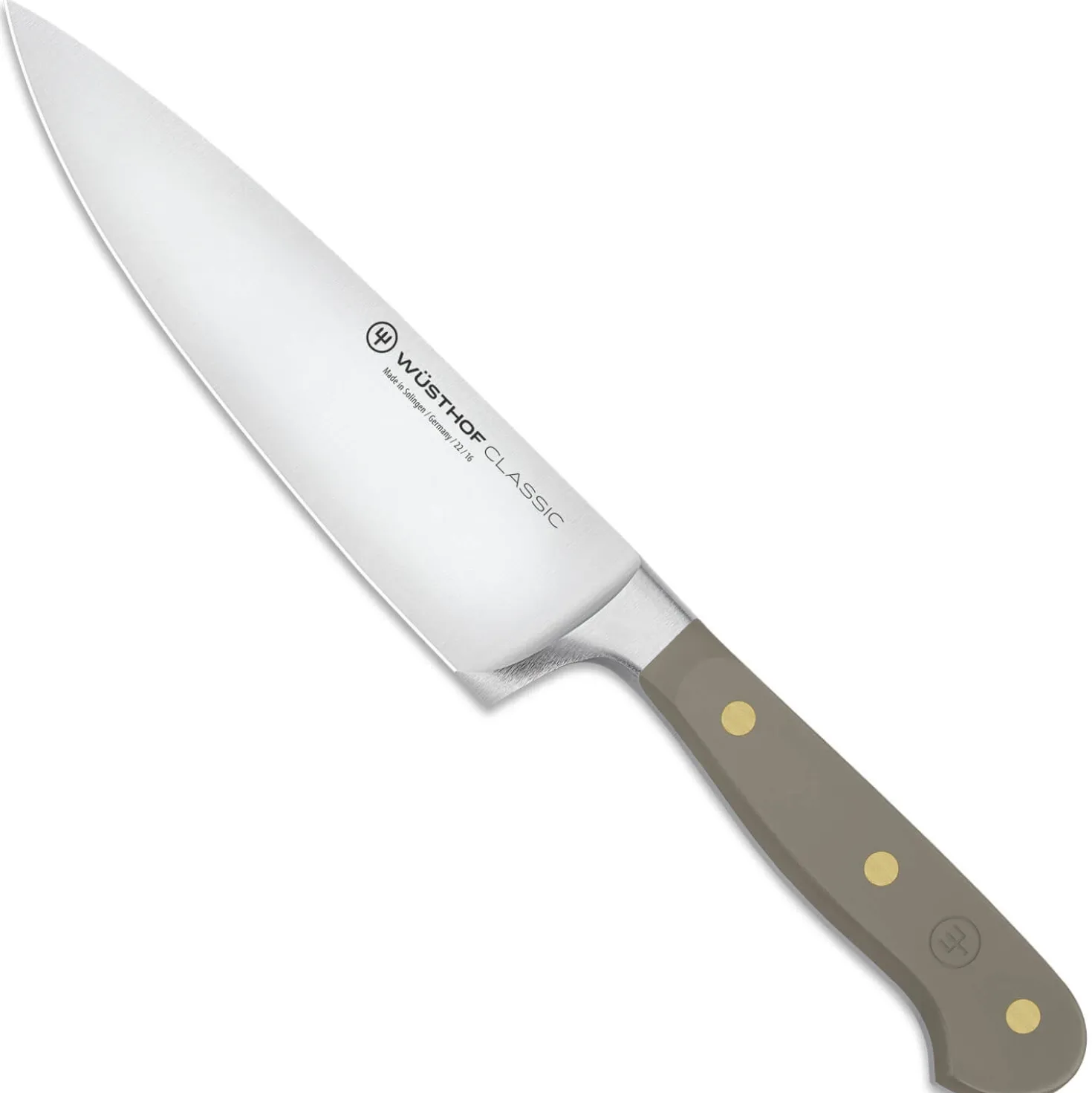 Wusthof Classic Colour Velvet Oyster Koksmes 16 cm