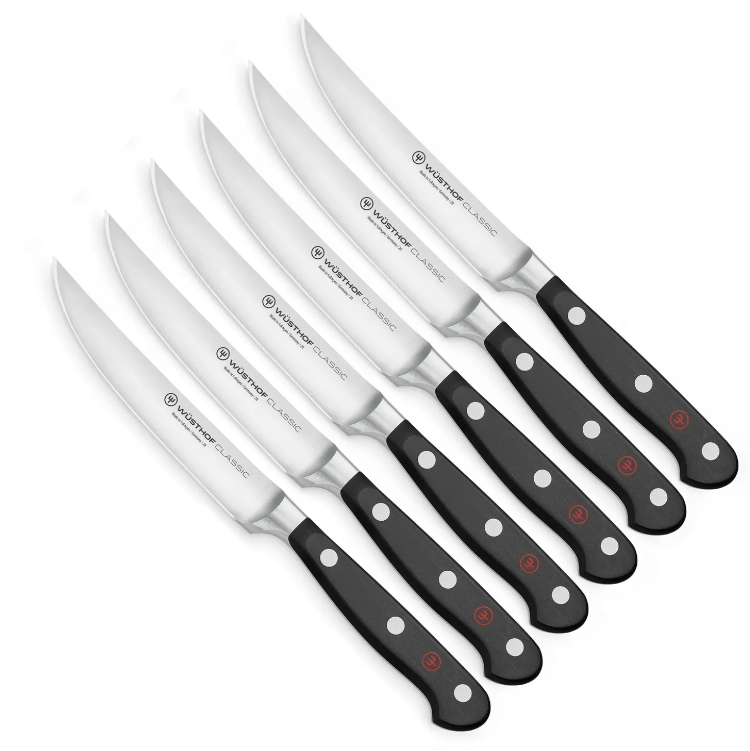 Wusthof Classic Steakset 6 delig