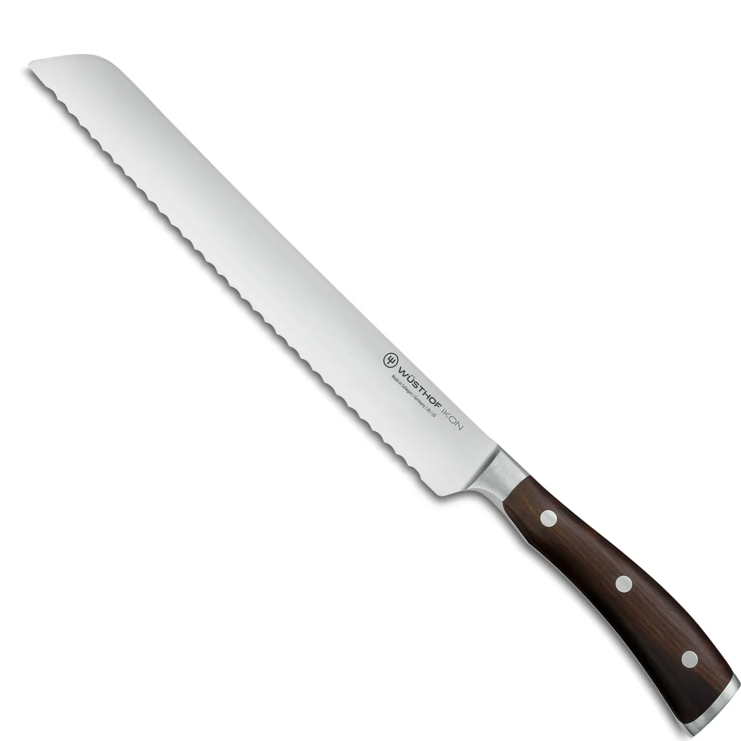 Wusthof Ikon Broodmes met Precisiekartel 23 cm