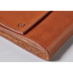Wusthof Ikon Steakset + Lederen Messenmap
