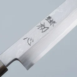 Yamawaki Hamono Aogami Damast Ebony Sakimaru Takohiki 33 cm