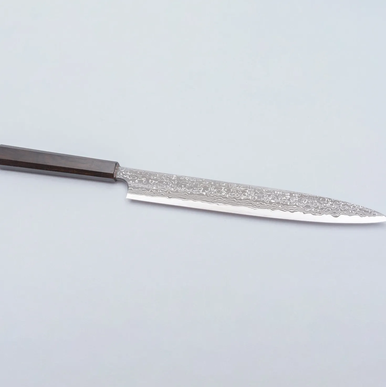 Yauji Yoshihiro Aogami #2 Damast Yanagiba 27 cm