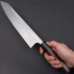 Yauji Yoshihiro Aogami #2 Damast Single Bevel Kiritsuke 240