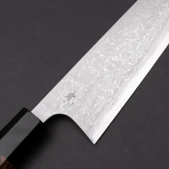 Yauji Yoshihiro Aogami #2 Damast Single Bevel Gyuto 240