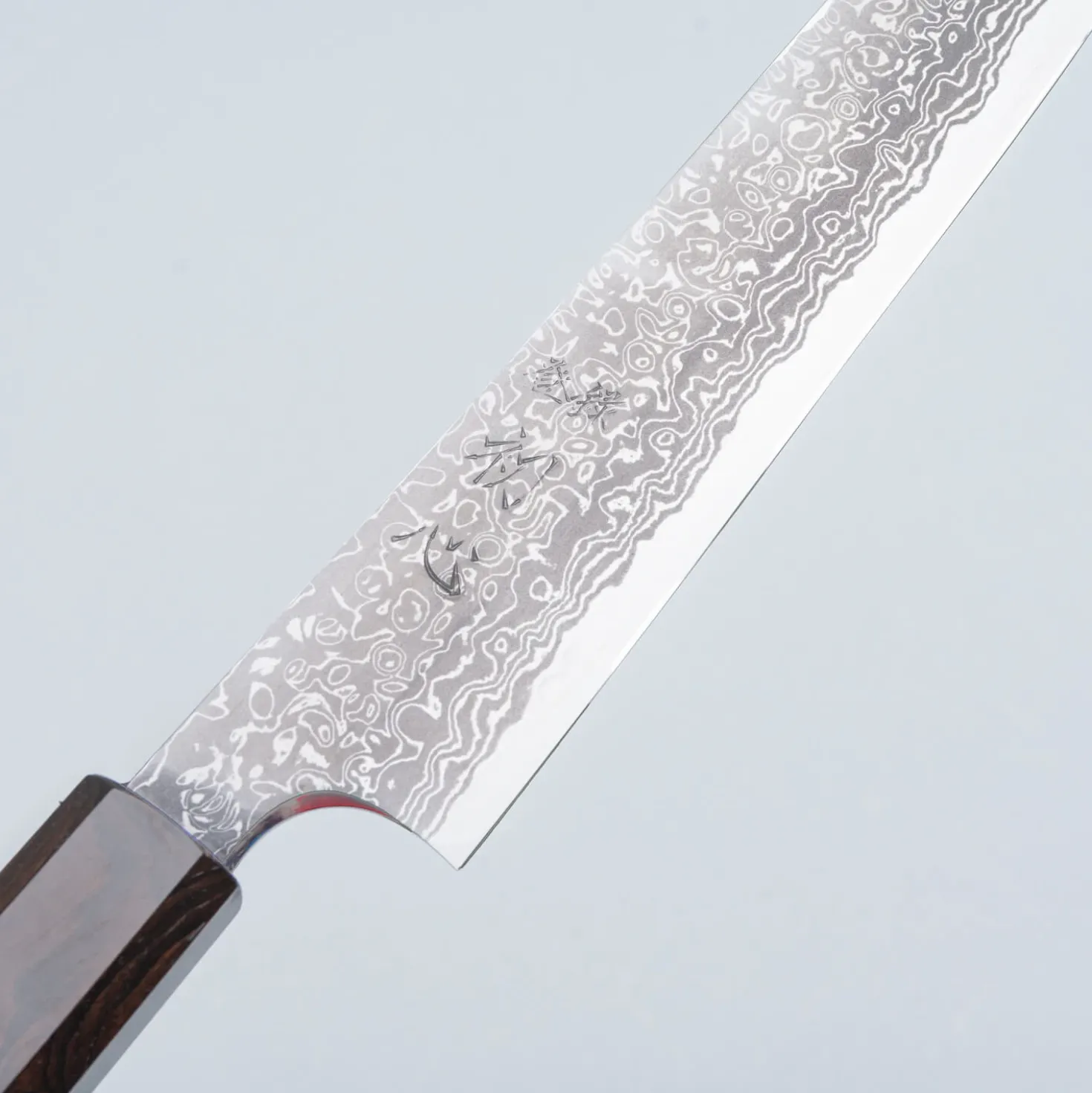 Yauji Yoshihiro Aogami #2 Damast Yanagiba 24 cm