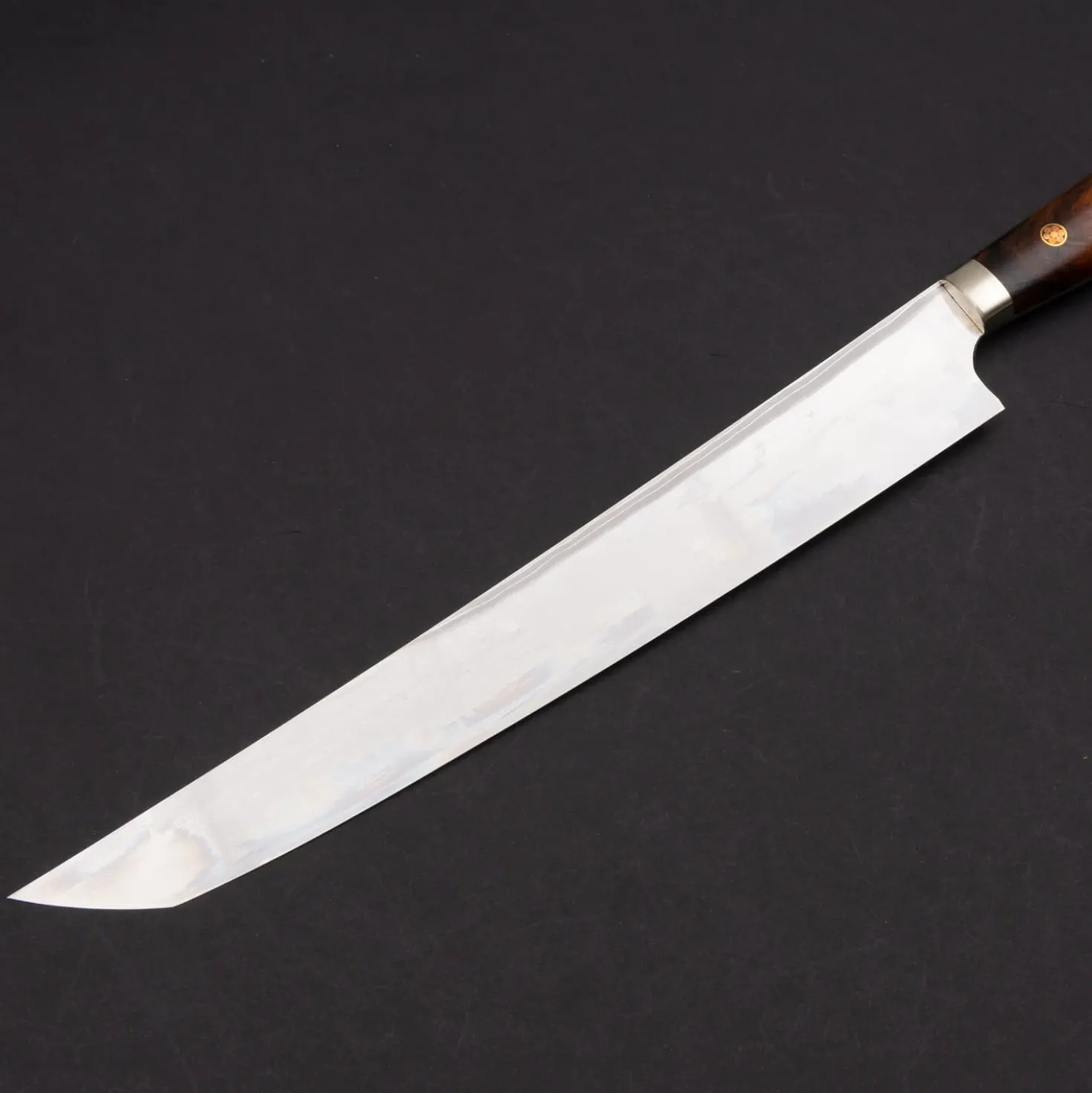 Yauji Yoshihiro Aogami #2 Damast Sakimaru Yanagiba 27 cm