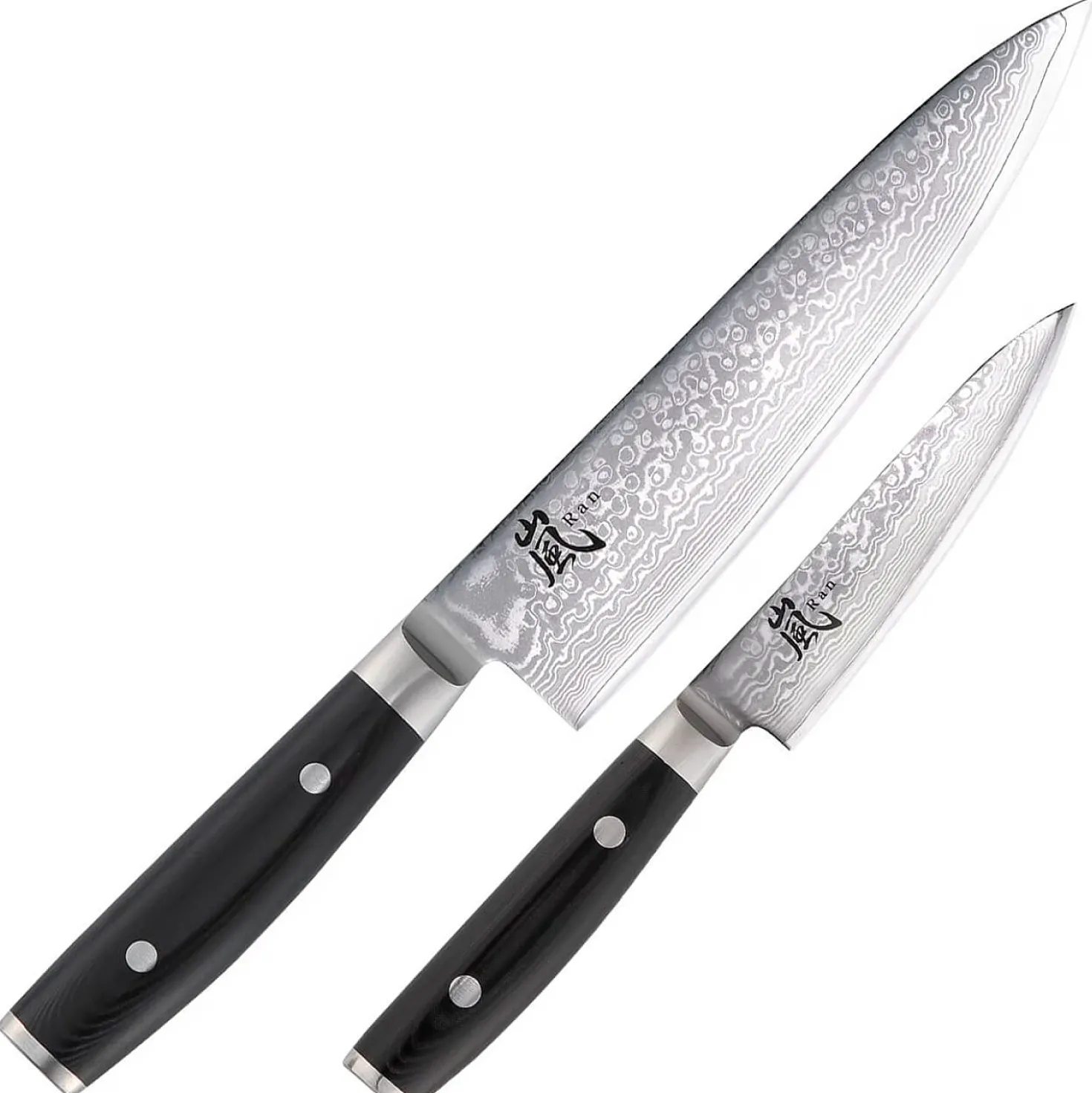 Yaxell Ran 69 Messenset Gyuto + Petty