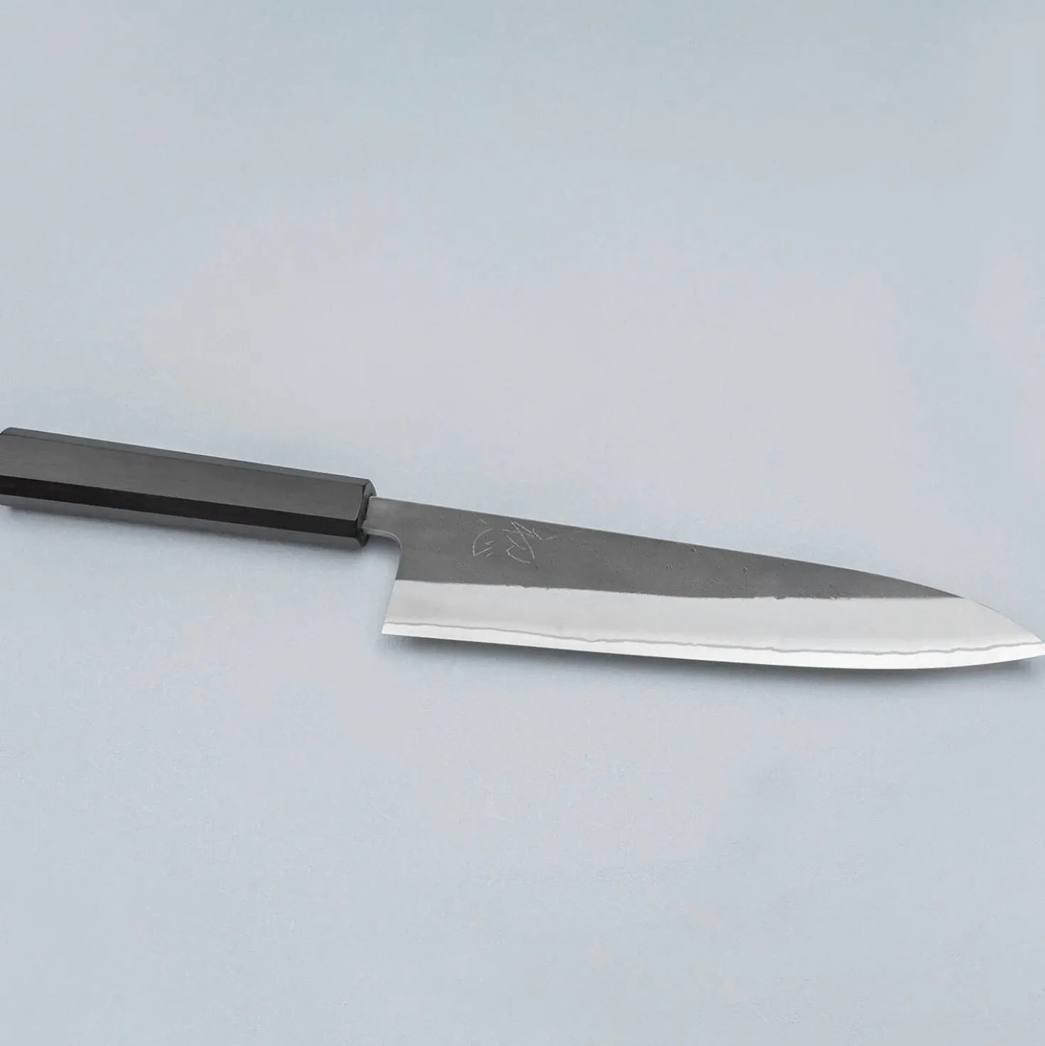 Yoshikane Shirogami #2 Kurouchi Nashiji Gyuto 21 cm