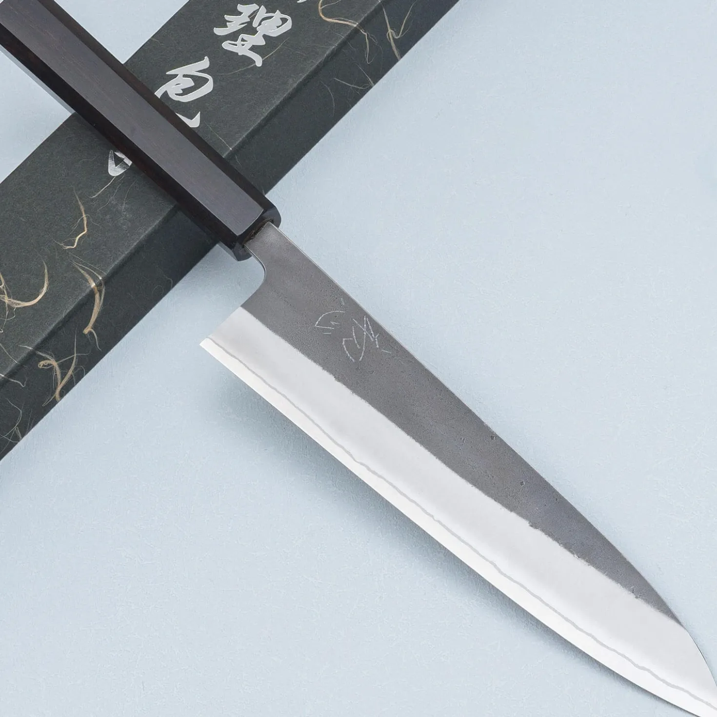 Yoshikane Shirogami #2 Kurouchi Nashiji Gyuto 21 cm