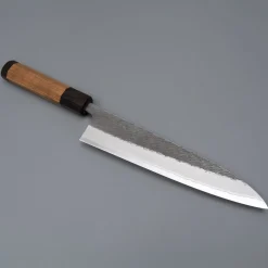 Yoshikane Shirogami #2 Kurouchi Tsuchime Gyuto 210