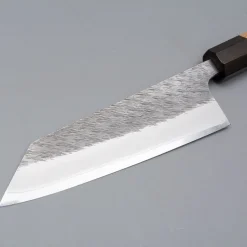 Yoshikane Shirogami #2 Kurouchi Tsuchime Bunka 16.5 cm