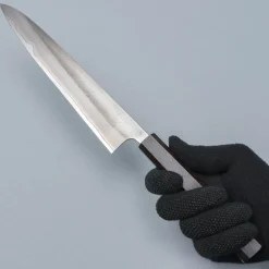 Yoshikane Shirogami #2 Nashiji Ebony Sujihiki 240
